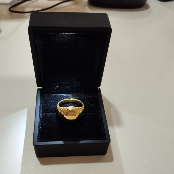 anel em ouro de 19.2 k 2