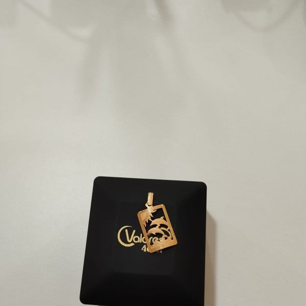 pendente em ouro de 19.2 k 3