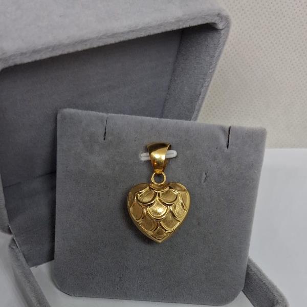 pendente em ouro de 19.2 k 2