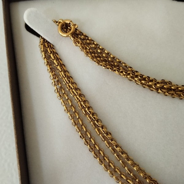 colar em ouro de 19.2 k 4