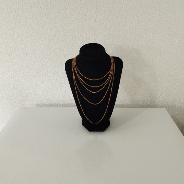 colar em ouro de 19.2 k 2