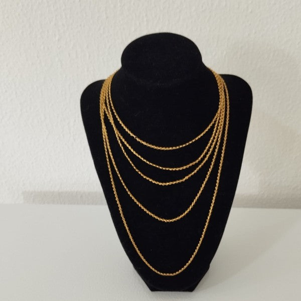 colar em ouro de 19.2 k 1