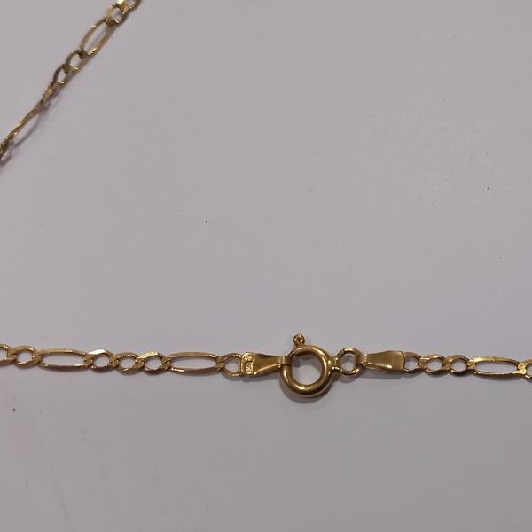 colar em ouro de 19.2 k 2