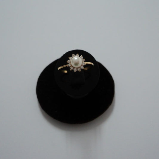 anel em ouro de 19.2 k 2