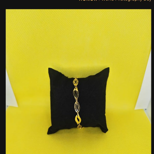 pulseira em ouro de 19.2 k 2