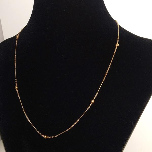 colar em ouro de 19.2 k 2
