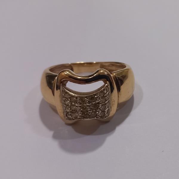 anel em ouro de 19.2 k 3