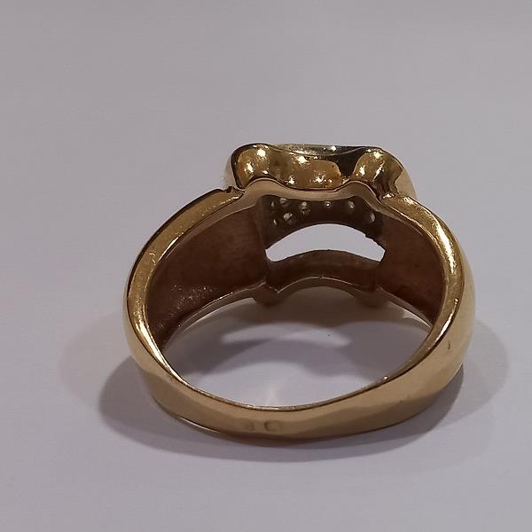anel em ouro de 19.2 k 2