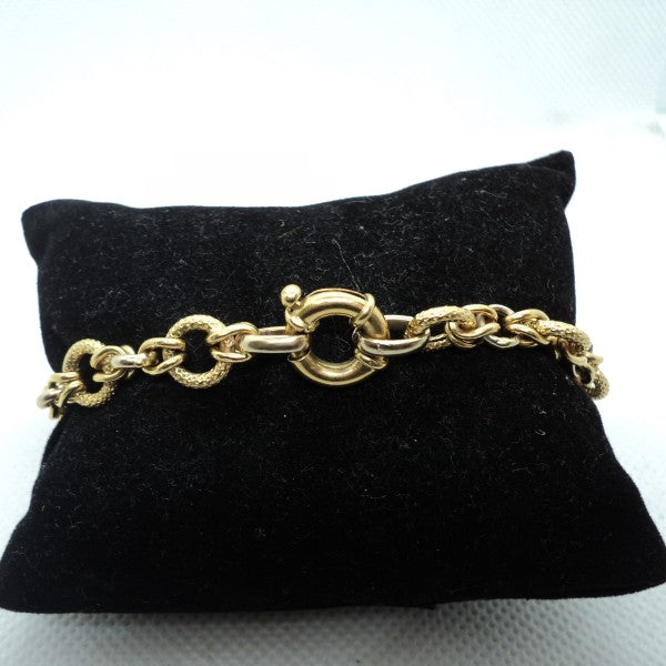pulseira em ouro de 19.2 k 2