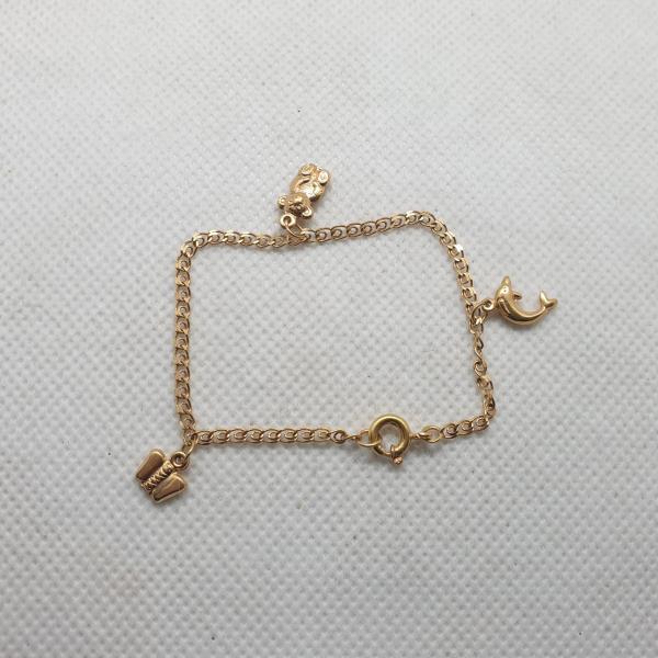 pulseira em ouro de 19.2 k 3