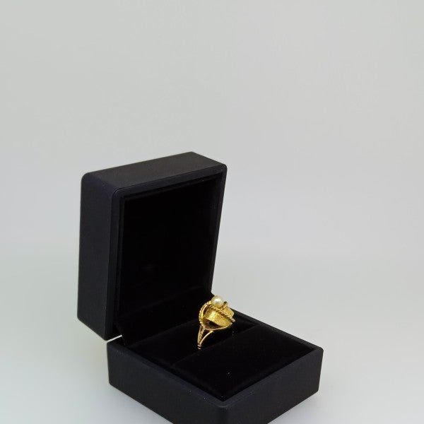 anel em ouro de 19.2 k 5