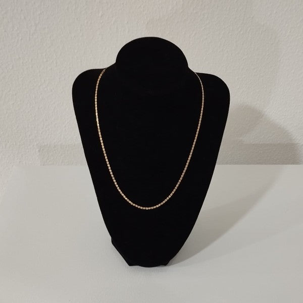 colar em ouro de 19.2 k 2