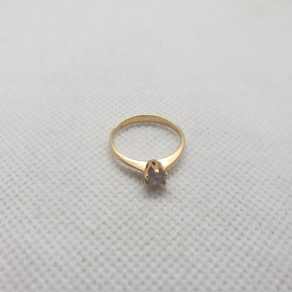 anel em ouro de 19.2 k 4