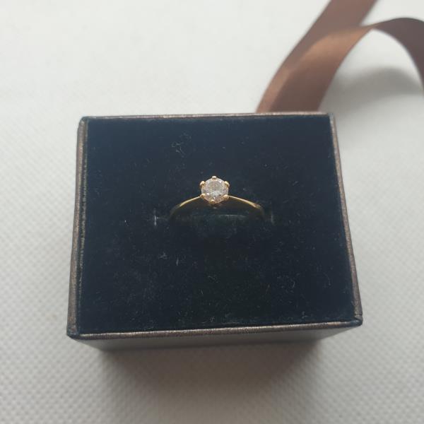 anel em ouro de 19.2 k 1