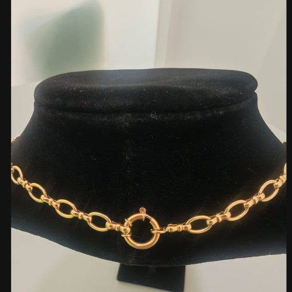 colar em ouro de 19.2 k 3