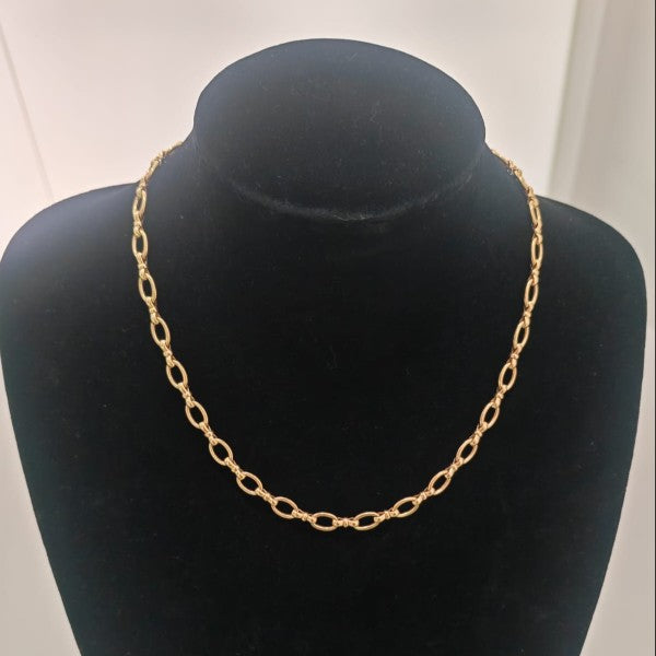 colar em ouro de 19.2 k 1