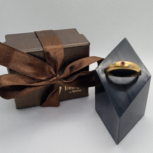 anel em ouro de 19.2 k 1