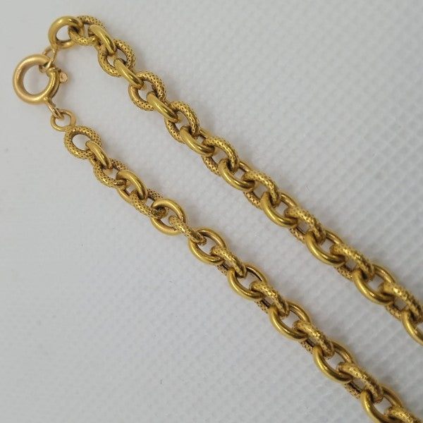 colar em ouro de 19.2 k 3