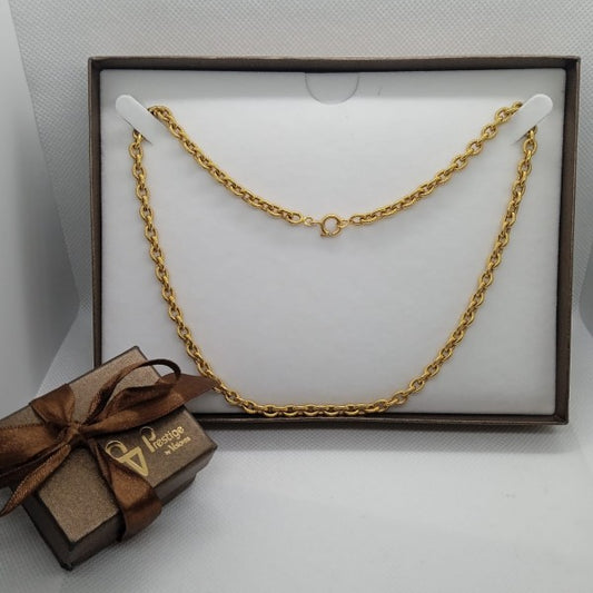 colar em ouro de 19.2 k 1