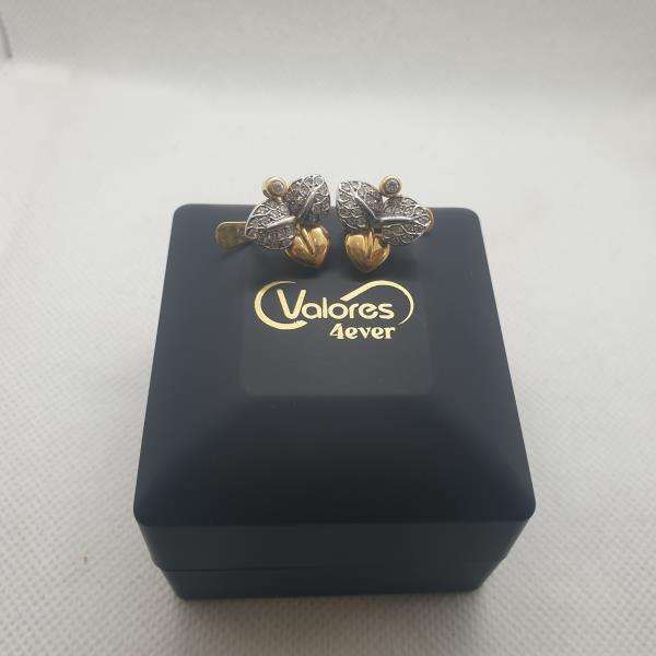 brincos em ouro de 19.2 k 3