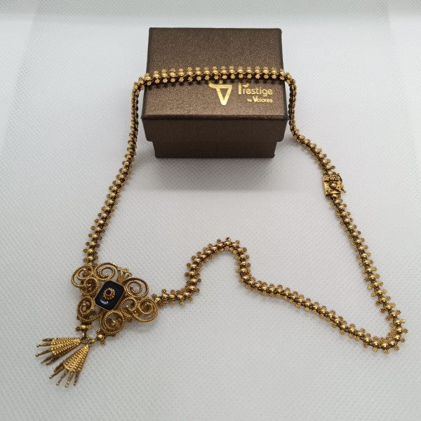 colar em ouro de 19.2 k 3