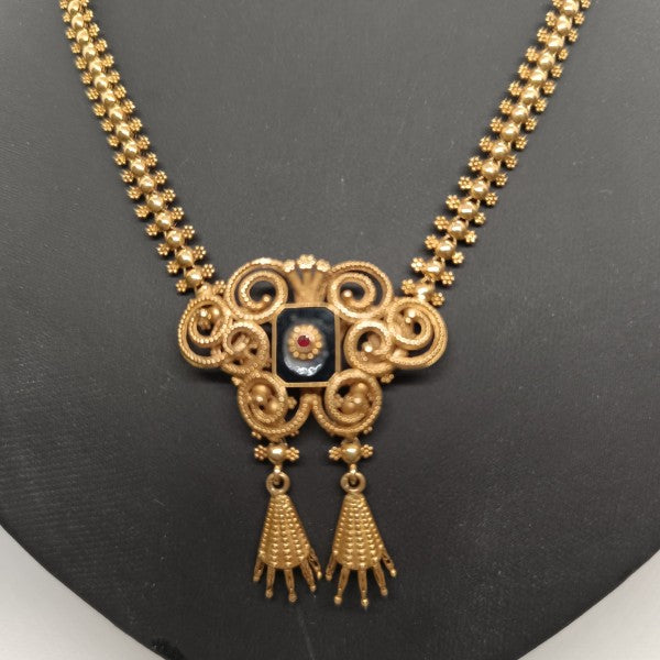 colar em ouro de 19.2 k 2