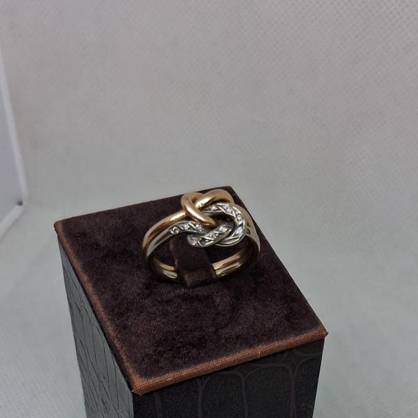 anel em ouro de 19.2 k 3