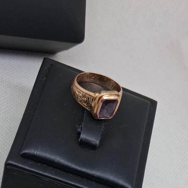 anel em ouro de 19.2 k 2