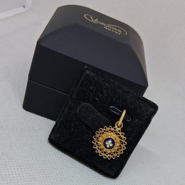 pendente em ouro de 19.2 k 3