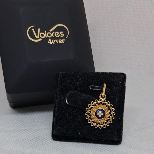 pendente em ouro de 19.2 k 2