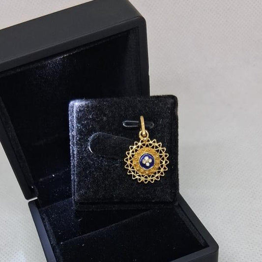pendente em ouro de 19.2 k 1