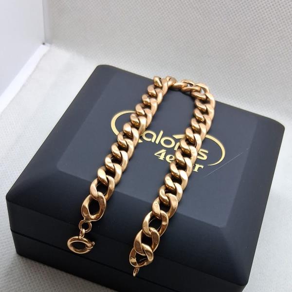 pulseira em ouro de 19.2 k 2