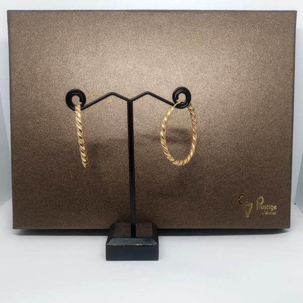 brincos em ouro de 19.2 k 1