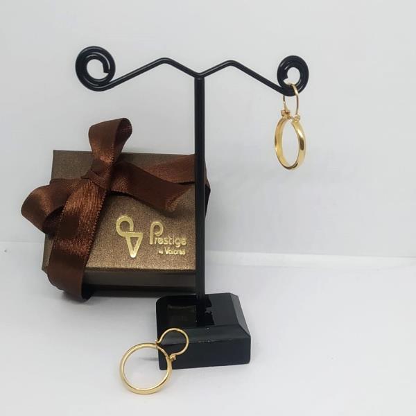 brincos em ouro de 19.2 k 2