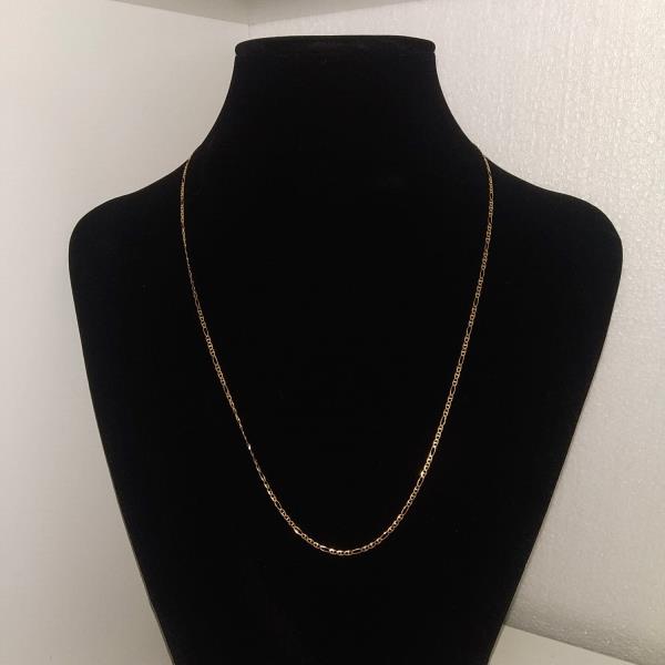 colar em ouro de 19.2 k 2