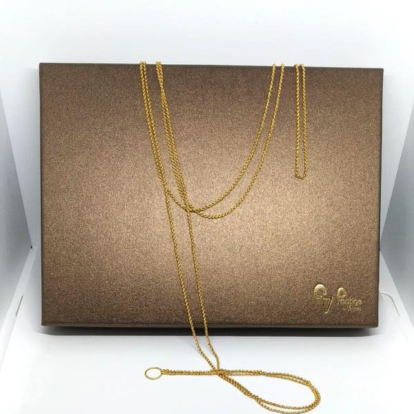 colar em ouro de 19.2 k 2