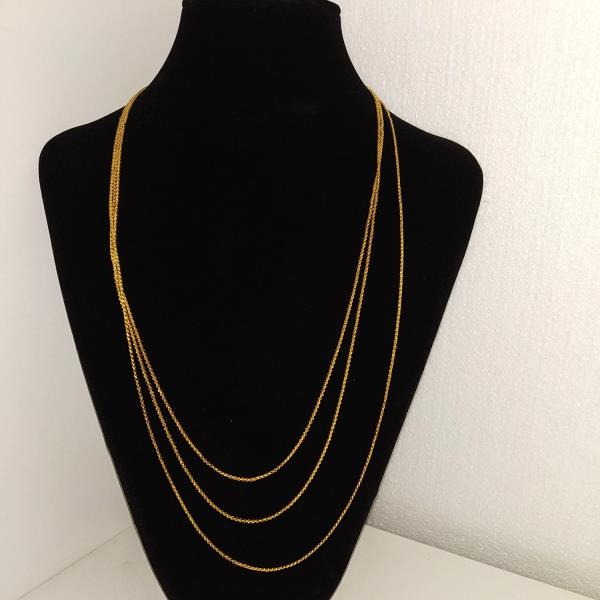 colar em ouro de 19.2 k 1