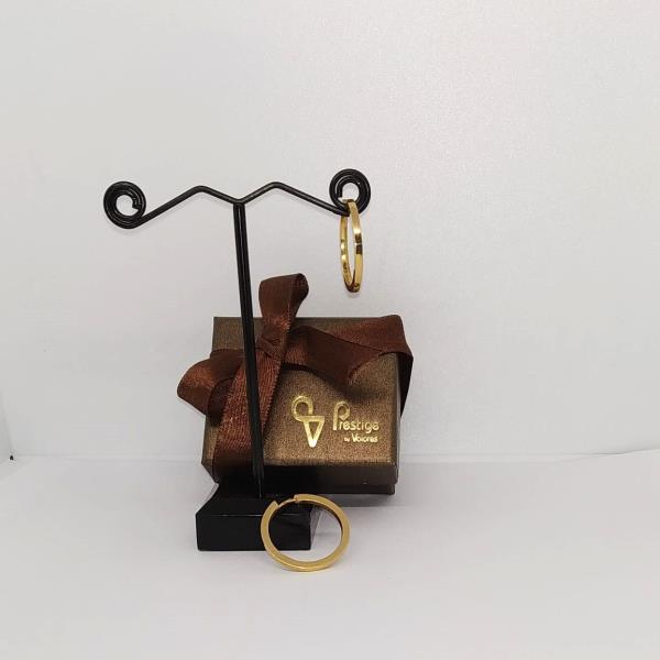 brincos em ouro de 19.2 k 2