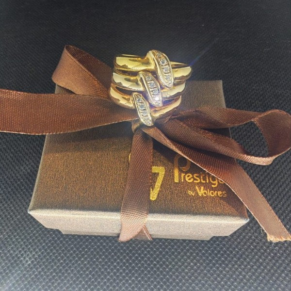 anel em ouro de 19.2 k 2