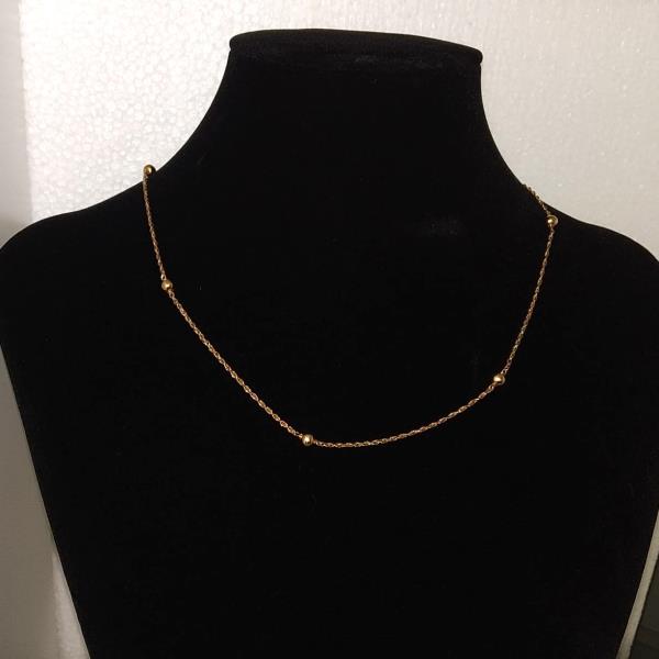 colar em ouro de 19.2 k 3