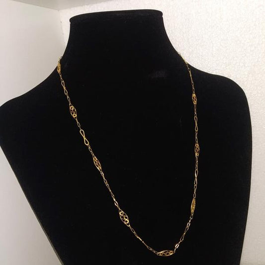 colar em ouro de 19.2 k 1