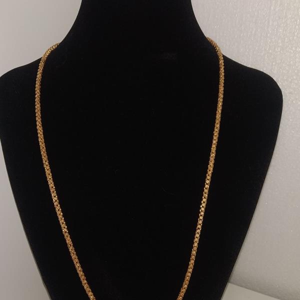 colar em ouro de 19.2 k 2