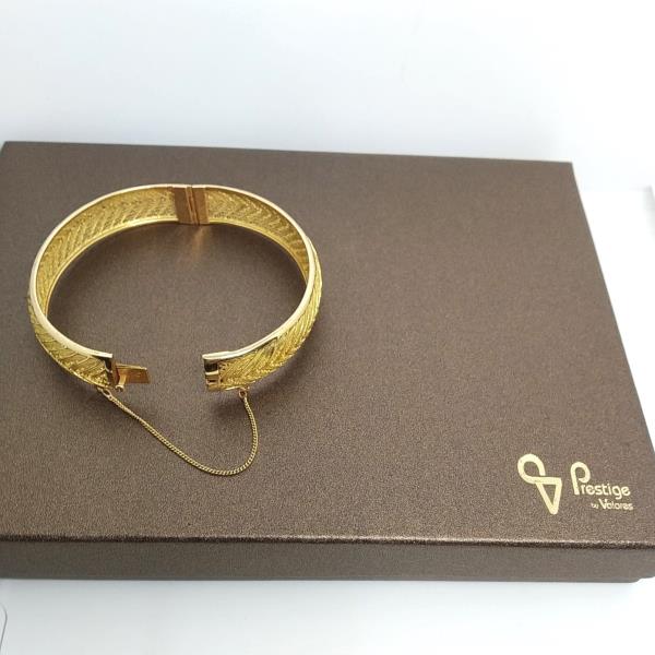 pulseira em ouro de 19.2 k 3