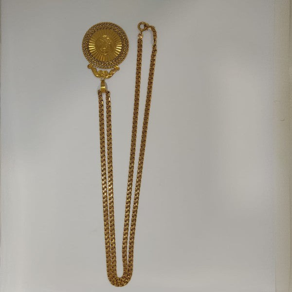 colar em ouro de 19.2 k 3