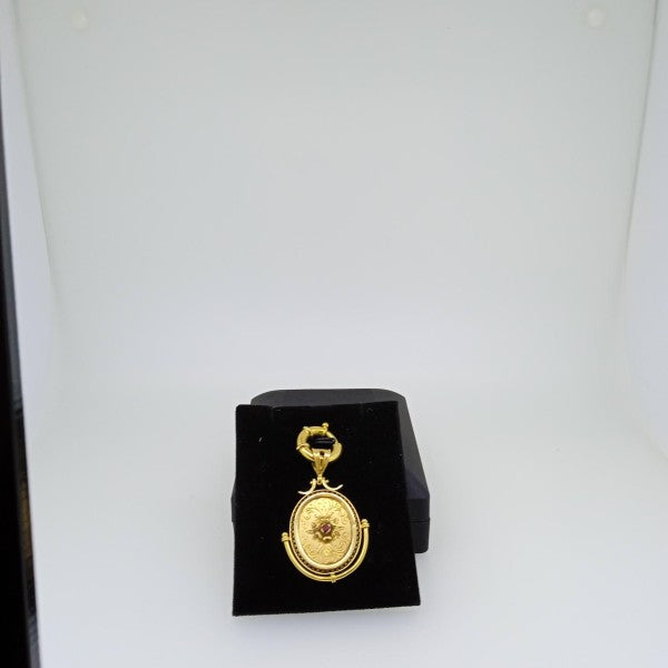 pendente em ouro de 19.2 k 5