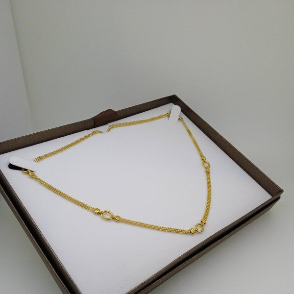 colar em ouro de 19.2 k 3