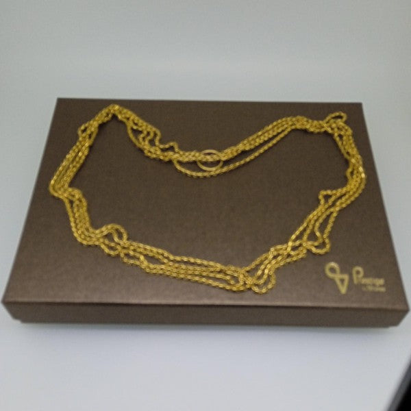 colar em ouro de 19.2 k 5