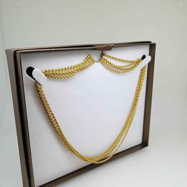 colar em ouro de 19.2 k 4