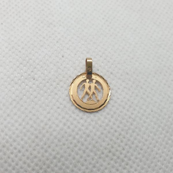 pendente em ouro de 19.2 k 2