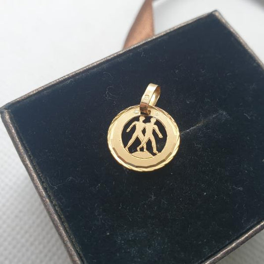 pendente em ouro de 19.2 k 1